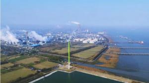 國內(nèi)首個140米鋼塔筒分散式風電項目批量投運！