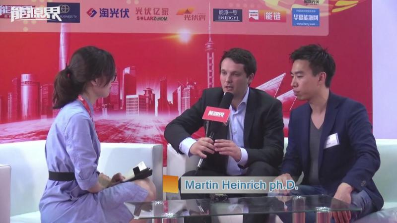 「訪談」Fraunhofer ISE  Martin Heinrich ph.D.
