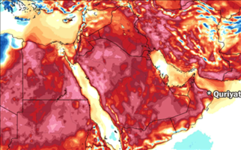 阿曼庫(kù)里亞特市打破了世界溫度記錄，創(chuàng)造最高“低溫”