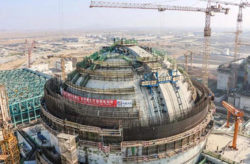 華龍一號”海外首堆預(yù)應(yīng)力工程提前3個月完工