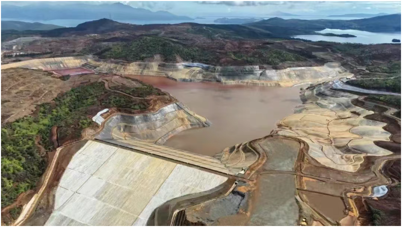 中國恩菲設(shè)計(jì)的印尼首座濕堆尾渣庫投用