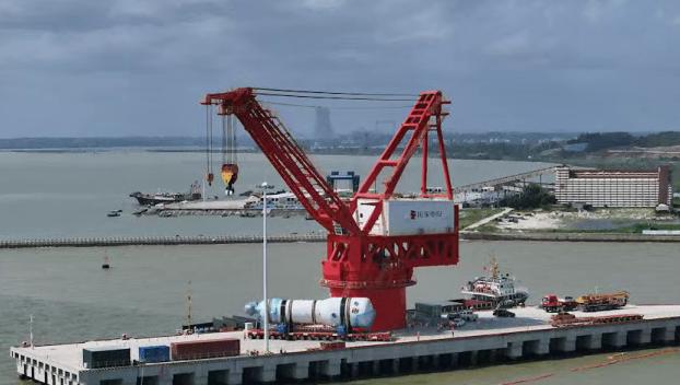 重量級(jí)“蒸汽管家”入駐,廉江核電1號(hào)機(jī)組關(guān)鍵設(shè)備運(yùn)抵現(xiàn)場(chǎng)