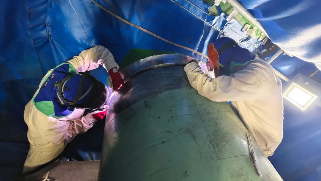 田灣核電站8號機(jī)組主管道焊接順利完成