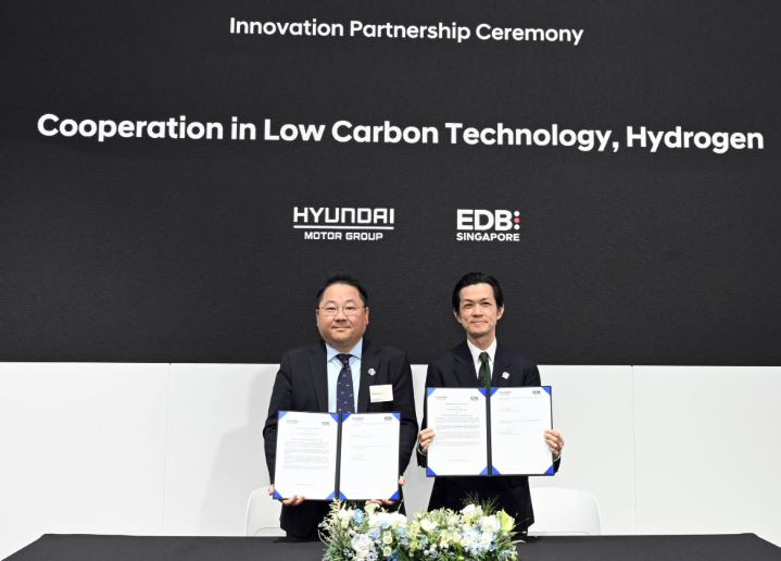 現(xiàn)代汽車集團與新加坡簽署低碳技術合作諒解備忘錄