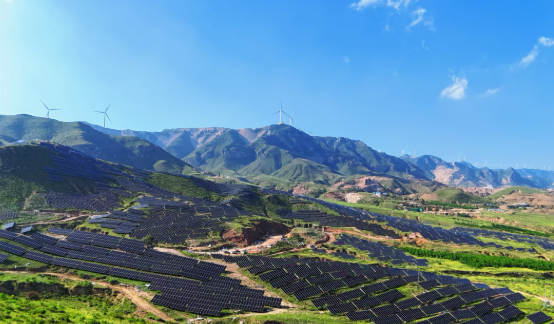 中國國華投資山陰縣100MW光伏儲(chǔ)氫項(xiàng)目并網(wǎng)發(fā)電