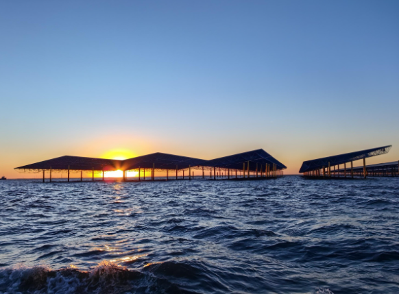 中國河北省昌黎500兆瓦海上光伏試點(diǎn)項(xiàng)目實(shí)現(xiàn)首次并網(wǎng)發(fā)電